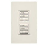 Lutron RRD-W2RLD RadioRA 2 Wall-mount Designer keypad dual group 2-button with dual raise/lower 120 VAC