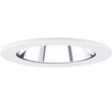 ELCO Lighting EL4499C Mahogany System 4 Inch Smooth Reflector Trim Chrome with White Ring Finish
