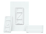 Lutron P-BDG-PKG1W Caseta Wireless Smart White Lighting Dimmer Switch Starter Kit