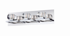 Eurofase Lighting 26357-010 Casa 3 Light 19 inch Vanity Wall Light Chrome Finish