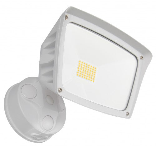 Westgate 28W LED Security Lights With Optional Motion Sensor Or Photocell 120V AC White - BuyRite Electric