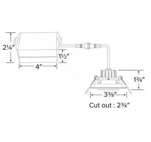 ELCO Lighting ERT318 Elm System 3 Inch Ultra Slim LED Gimbal Lights -600 Lumens 5-  BuyRite Electric