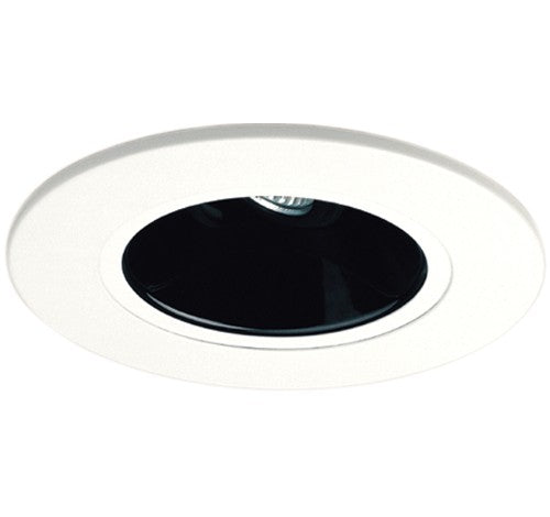 ELCO Lighting EL5421B 5 Inch Adjustable Reflector Trim Black with White Ring Finish- BuyRite Electric