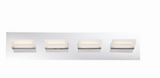 Eurofase Lighting 28021-018 Olson LED 24 inch Vanity Wall Light Chrome Finish