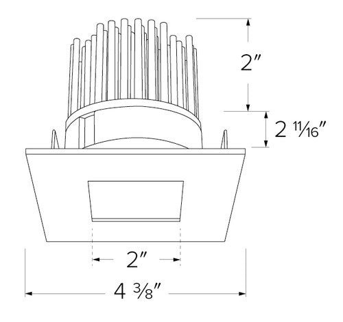 ELCO Lighting E315CXXX 3 Inch Square Pinhole Light Engine-3- BuyRite Electric