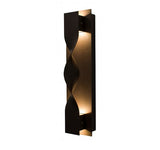 Westgate CRE-HL20-08-30K-BR 20W Dark Bronze LED Crush Wall Sconces 100~277V AC