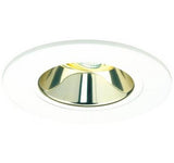 ELCO Lighting EL5421G 5 Inch Adjustable Reflector Trim Gold with White Ring Finish