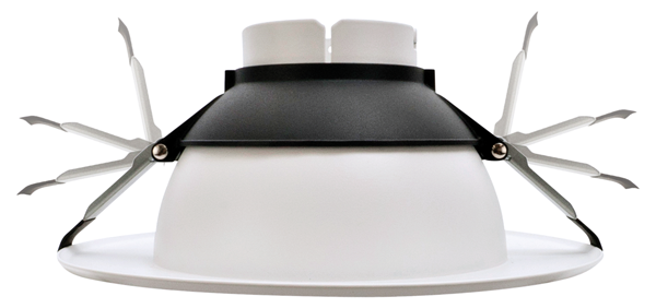 ELCO Lighting ELB810W Birch 8 Inch Round Reflector Trim White Finish