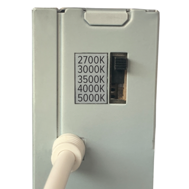 ELCO Lighting ERT625CT5W 6 Inch LED Recessed Downlight with 5-CCT Switch Triac/ELV White Finish