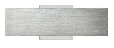 Eurofase Lighting 30143-012 Expo LED 15 inch Sconce Wall Light Small Aluminum Finish