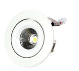 Core Lighting DLC310-30K-BK LED Adjustable Low Profile Downlight Temperature 3000K Black Finish