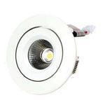 Core Lighting DLC310-30K-BN LED Adjustable Low Profile Downlight Brushed Temperature 3000K Nickel Finish