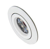 Core Lighting DLC300-SN LED Adjustable Low Profile Downlight Satin Nickel Finish