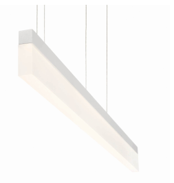 Eurofase Lighting 31467-023 Tunnel LED 1 inch Pendant Ceiling Light Small White Finish