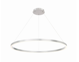 Eurofase Lighting 31472-012 Spunto LED 47 inch Chandelier Ceiling Light Medium Silver Finish