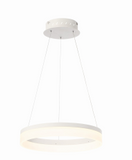 Eurofase Lighting 31776-011 LED Minuta 17 inch Chandelier Ceiling Light Small Sand White Finish