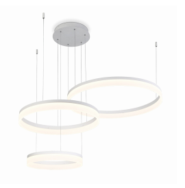 Eurofase Lighting 31779-012 LED Minuta 48 inch Chandelier Ceiling Light Sand White Finish