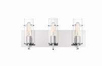 Eurofase Lighting 34134-016 LED Pista 19 inch Vanity Wall Light Chrome Finish