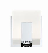 Eurofase Lighting 34142-011 LED Canmore 5 inch Sconce Wall Light Chrome Finish
