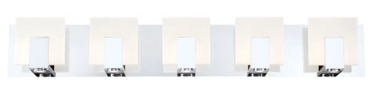 Eurofase Lighting 34145-012 LED Canmore 34 inch Vanity Wall Light Chrome Finish
