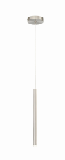 Eurofase Lighting 34164-013 LED Navada 1 inch Pendant Ceiling Light Small Satin Nickel Finish