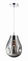 Eurofase Lighting 34288-023 LED Benalto 1 Light 8 inch Pendant Ceiling Light Chrome Finish
