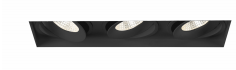 Eurofase Lighting 35358-30-01 LED 26W 3 Light Amigo Trimless Gimbal Light Black Finish