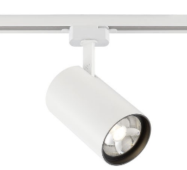 Eurofase Lighting 35455-35-02 LED 1-light 30W Adjustable Track Head Light White Finish