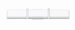 Eurofase Lighting 35712-015 LED Gerrard 24 inch Sconce Wall Light Medium Chrome Finish