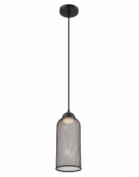 Eurofase Lighting 35943-013 LED Kenmore 6 inch Pendant Ceiling Light Black Finish