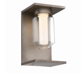 Eurofase Lighting 35950-011 LED Graydon 10 inch Outdoor Wall Mount Light Small Antique Grey Finish