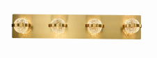 Eurofase Lighting 37070-021 LED Ryder 26 inch Vanity Wall Light Gold Finish