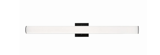 Eurofase Lighting 37081-027 LED Springfiled 34 inch Sconce Wall Light Black Finish