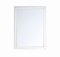 Eurofase Lighting 37138-011 LED Small Rect Back-Lit Mirror 32 X 24 inch Wall Mirror Light