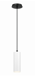 Eurofase Lighting 37182-014 LED Neptune 5 inch Pendant Ceiling Light White Finish