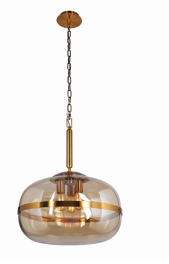 Eurofase Lighting 37198-015 LED Nottingham 3 Light 20 inch Pendant Ceiling Light Large Ancient Brass Finish
