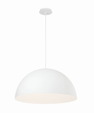 Eurofase Lighting 37218-030 LED Laverton 1 Round Pendant Ceiling Light White Finish