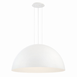 Eurofase Lighting 37224-034 LED Laverton 3 Round Pendant Ceiling Light White Finish