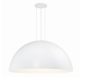 Eurofase Lighting 37230-038 LED Laverton 5 Round Pendant Ceiling Light White Finish