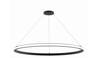 Eurofase Lighting 38133-015 LED Mucci 60 inch Pendant Ceiling Light Matte Black Finish