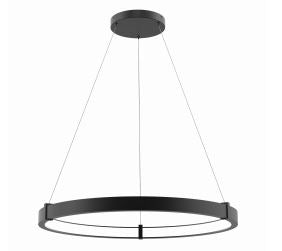 Eurofase Lighting 38134-012 LED Mucci 32 inch Pendant Ceiling Light Matte Black Finish