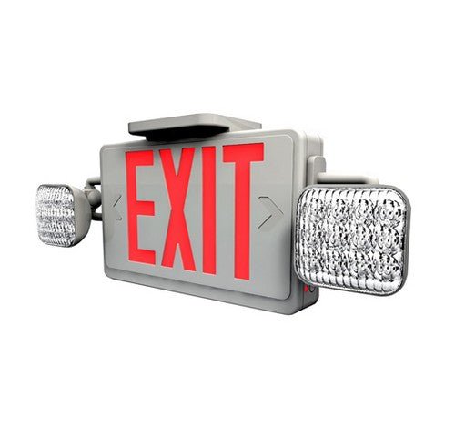 Westgate Combination Led Exit Sign & Led Emergency Red - BuyRite Electric
