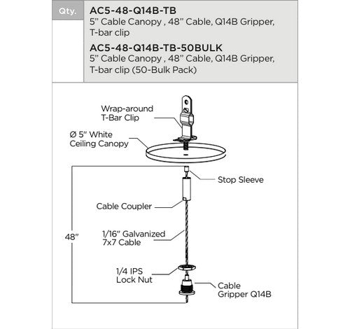 CREE LED Lighting CS14-22L-40K-10V 48" 22W 1" x 4' LED Linear Luminaire 4000K - BuyRite Electric