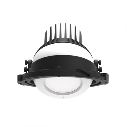 DMF Lighting DRD3M10930FLBK Adjustable LED Downlight New Construction Module 1000 lm  90+ CRI 3000K Flood with Black Finish