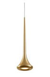 Kuzco Lighting 402601BG-LED Modern Bach LED Pendant Light, Brushed Gold Finish