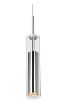 Kuzco Lighting 41411-CH LED 3 inch Jarvis 1 Pendant Ceiling Light Chrome Finish