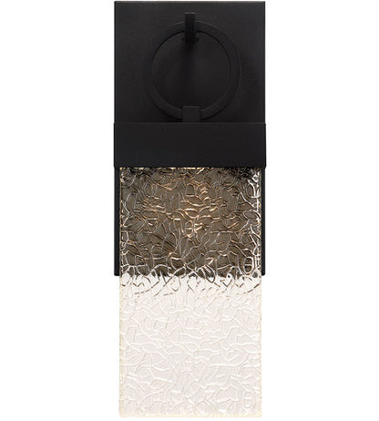 Eurofase Lighting 41905-012, Vasso 1 Light 20 inch Satin Black Outdoor Wall Sconce