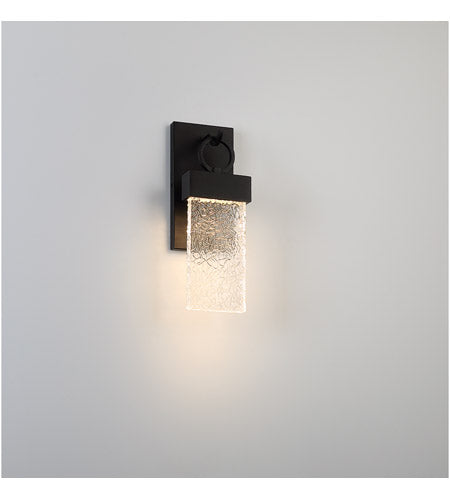 Eurofase Lighting 41905-012, Vasso 1 Light 20 inch Satin Black Outdoor Wall Sconce