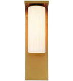 Eurofase Lighting 41971-035 Colonne 1 Light 15 inch Gold Outdoor Wall Sconce