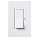 Lutron DVSTV-WH Diva White LED Dimmer with Built-in Relay